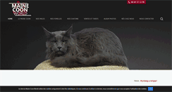 Desktop Screenshot of maine-coon.fr