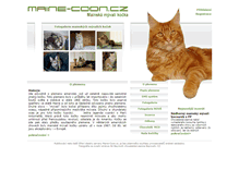 Tablet Screenshot of maine-coon.cz